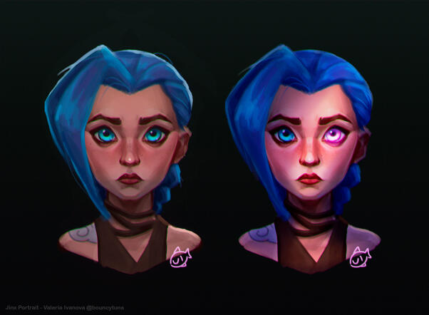 Jinx Powder portrait!