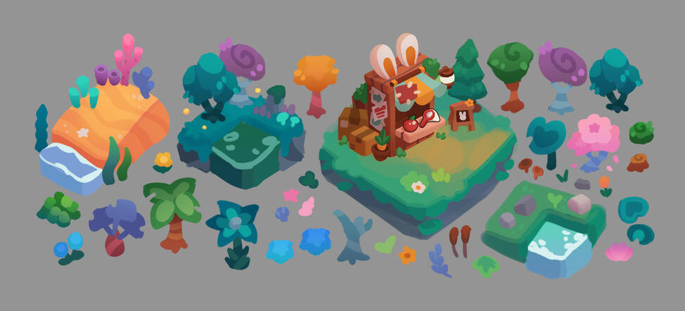 Exploring the colors