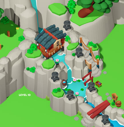 Close up level 10! Constitution Garden