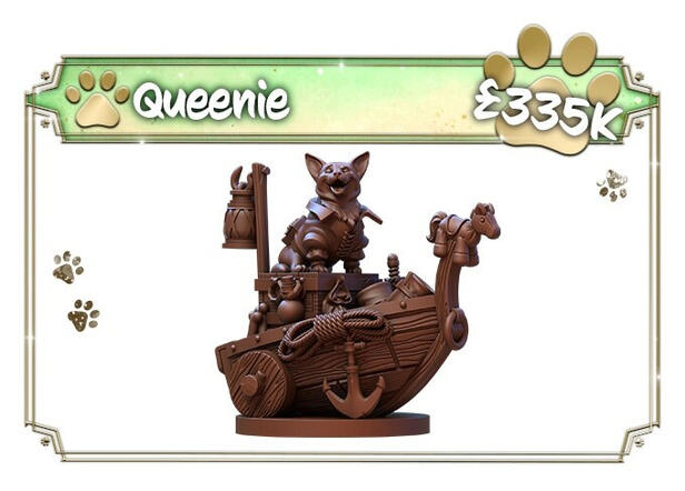 She has received her own miniature!