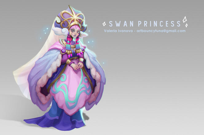 Swam princess!