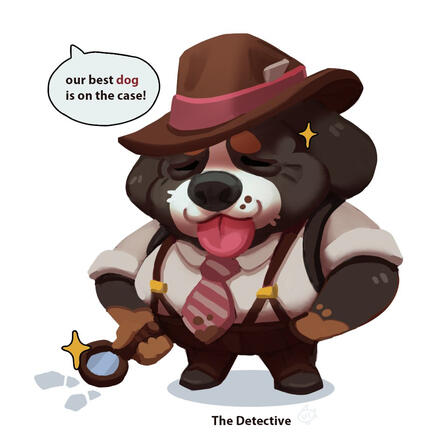 Detective Dog concept!