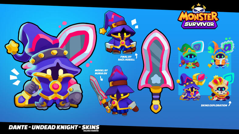 Dante! Skins concept