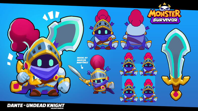 Dante! Character design