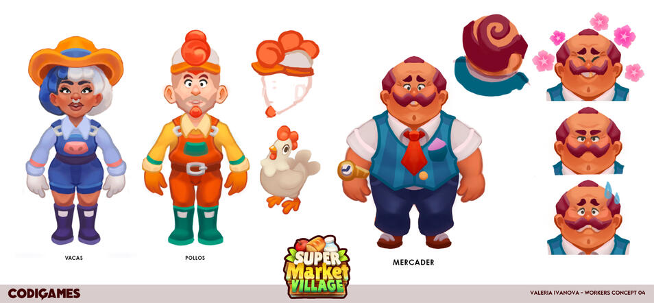 SuperMarketVillage npcs!