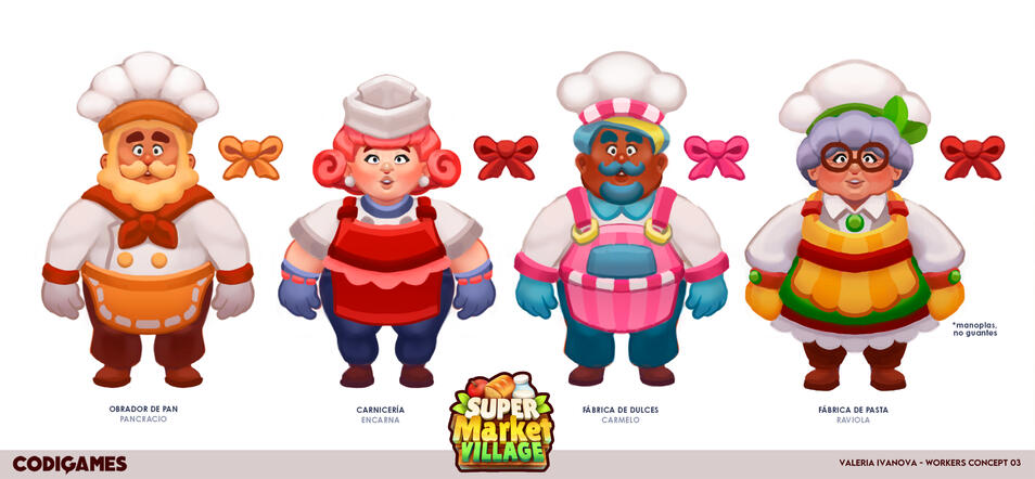 SuperMarketVillage npcs!