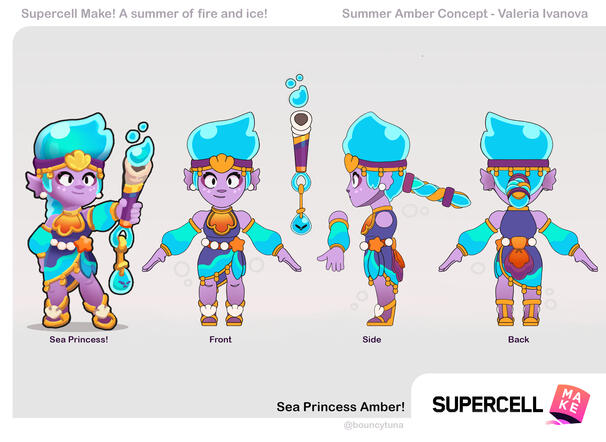 Sea Princess Amber concept!