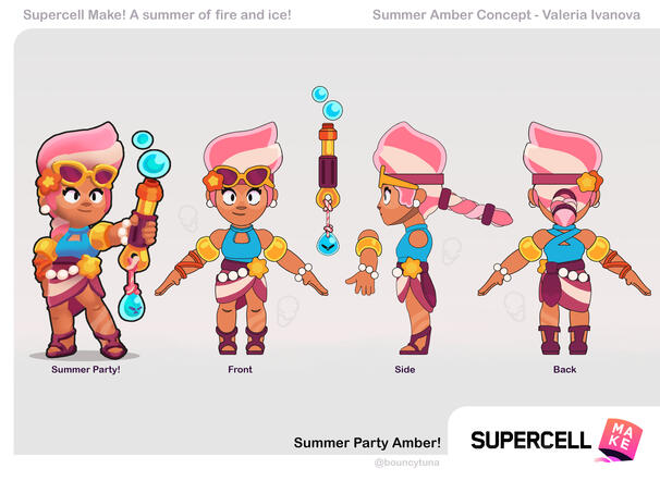 Summer Party Amber concept!