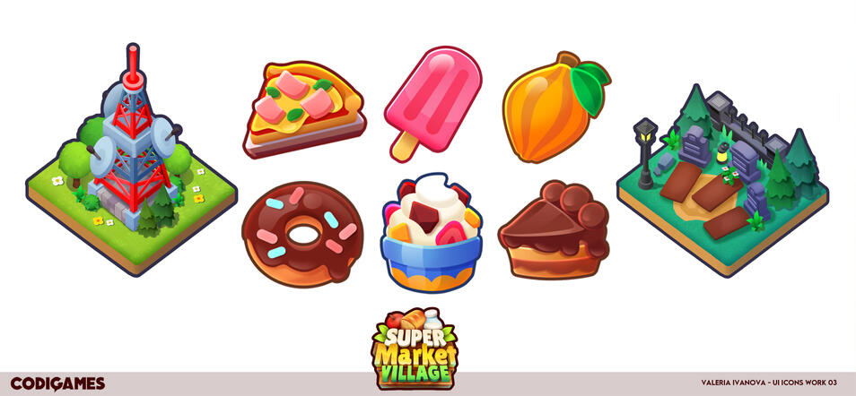 SuperMarketVillage UI!