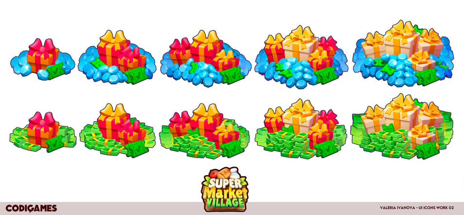 SuperMarketVillage UI!