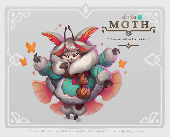 Lopika the Moth!